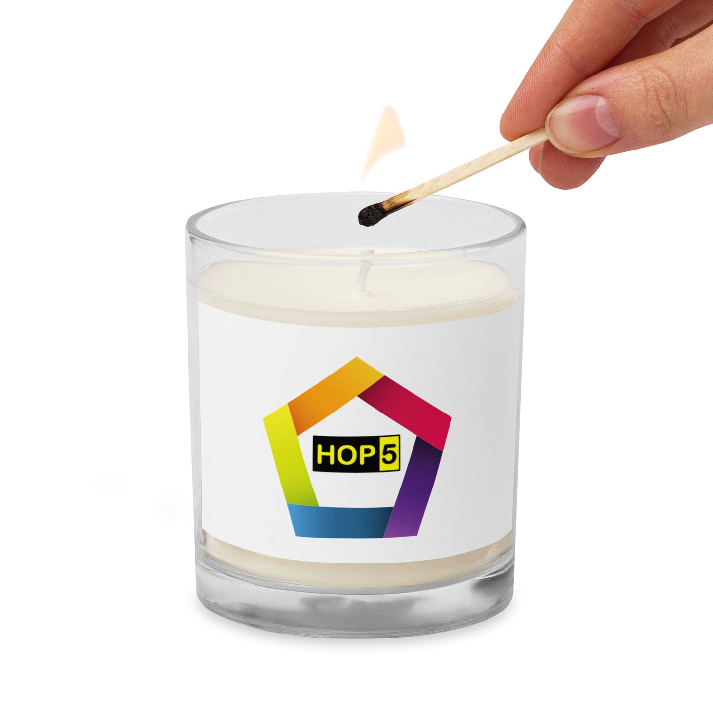 HOP Inspirational Soy Wax Candle "The Candle of Enlightened Simplicity' Item No. 582-94