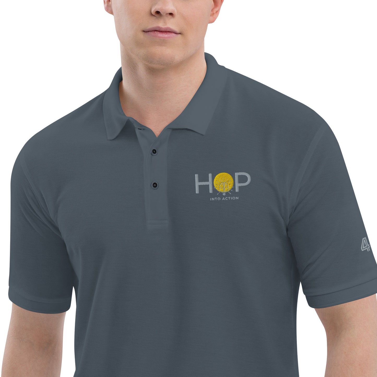 HOP Into Action Premium Polo - The Polo That Conquered the World. Item No.322-99