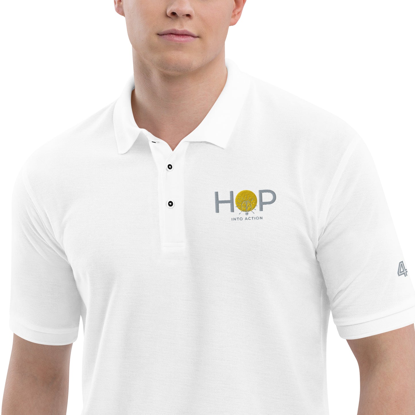 HOP Into Action Premium Polo - The Polo That Conquered the World. Item No.322-99