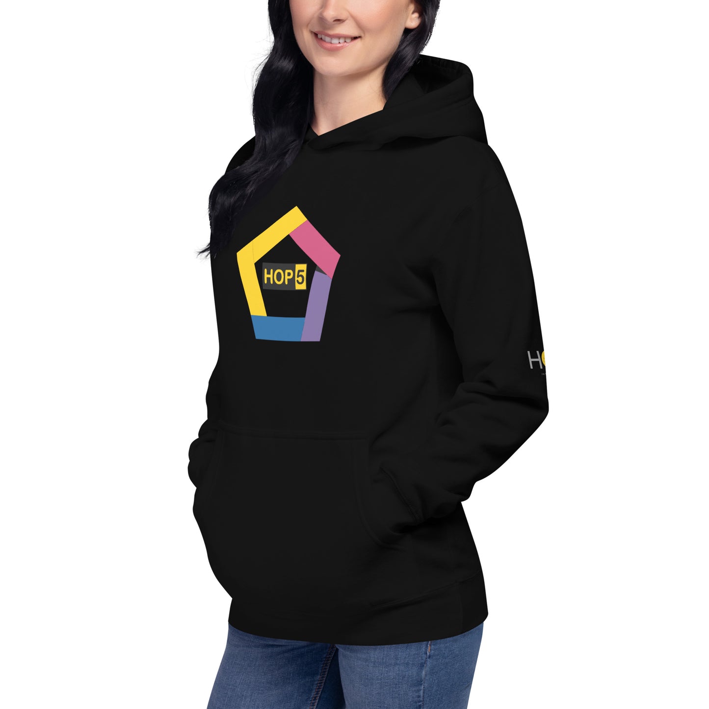 HOP5 Unisex Hoodie - This is the hoodie for the doers, the thinkers, the ones who lead not just with words but with action. - Item No. 367-99